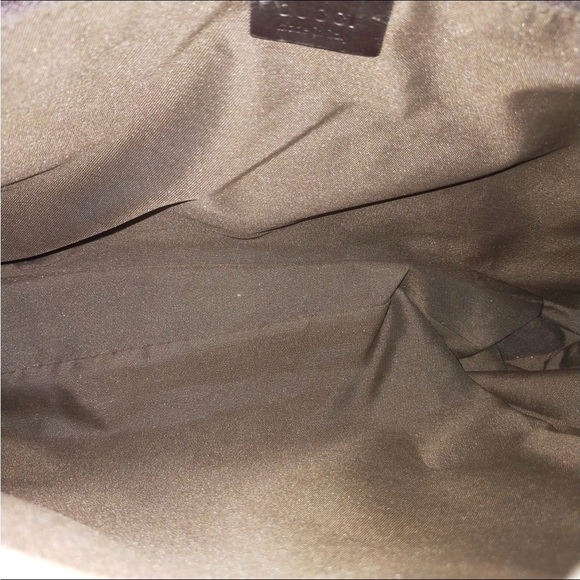 Gucci Tan Shoulder Bag. Sherry line. - Picture 7 of 8